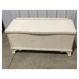Stewart Painted chest Cedar lined 45ï¿½ x 22ï¿½ t x