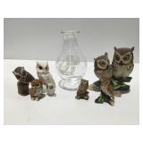 Owl collectible items
