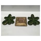 Vintage large ashtrays