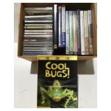 DVDs and CDs