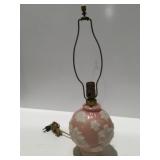 Vintage glass lamp needs repaired