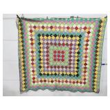 Homemade quilts approximately 83" x 72"Looks to