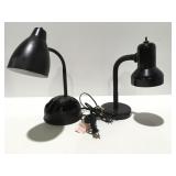 2 desk lights