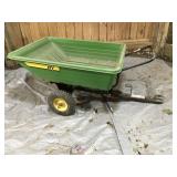 John Deere 8 yard utility yard trailer