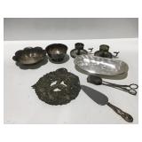 Metal serving items