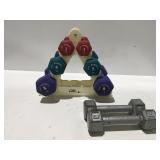 Cap barbell dumbbell set