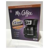 Mr. coffee 12 cup programmable, coffee makerNew