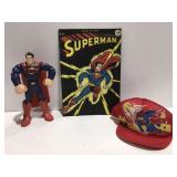 Superman metal sign vintage childï¿½s hat