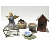 Decor items angel music box