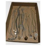 Costume jewelry necklaces