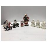 Santa Claus figures