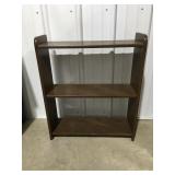 Small wood bookshelf