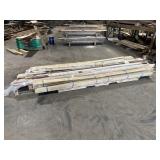 Pallet of picture frame material