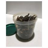 Assorted wheel weights lead