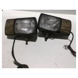 Snow plow lights