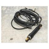 Hydraulic cylinder and hoses
