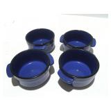 4 ceramic soup bowls