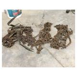 Miscellaneous tire chains sizes unknown