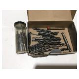 Assorted drill bits