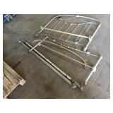 Antique metal bed frame