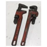 Ridgid pipe wrenches