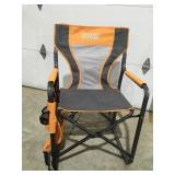 Creative outdoor rocking chair, folding backpack