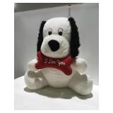 Large stuffed animal dog plush