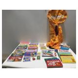 Garfield books and blow up
