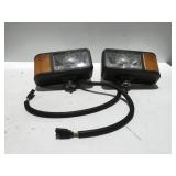 Snow plow lights