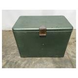 Vintage Coleman metal cooler