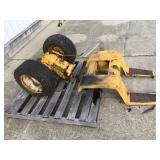 Cub, cadet, rear end and fenders