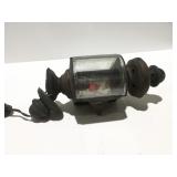 Vintage electrified carriage lamp