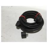 30 amp RV cord with 30 amp to 110 adapter