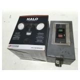 Allen & Bradley start and stop machine switch and