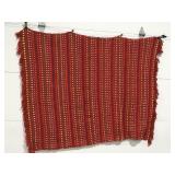 Homemade crocheted afghan heavy 60ï¿½ x 50ï¿½