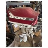 Scott 25 Hp Outboard-No Title