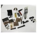 Miscellaneous gun parts, some military