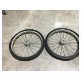 Small yard wagon wheelsAppear unused
