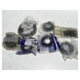 Trailer light, rubber bushings