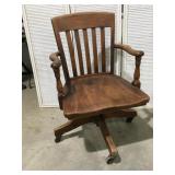 Murphy Wood office chair