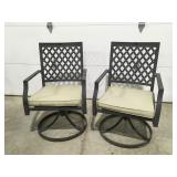 Outdoor chairs swivel