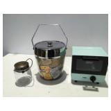 Ice bucket miniature toaster oven