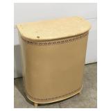 Metal clothes hamper