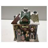 Christmas carolers cookie jar