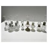 Small oil lamps one has damaged