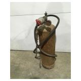 Tank with burner