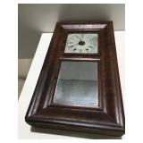 Antique wall clock Chauncey Jerome 8 day 30ï¿½ x 6
