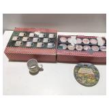 222 fifth 12 days of Christmas mugs and plates