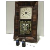 EN Welch manufacturing Clock 25 1/2ï¿½ x 15 1/4ï¿½