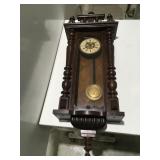 Vintage large wall clock approximately 52 inches